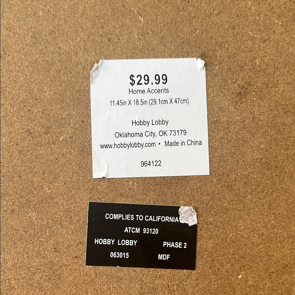 Hobby Lobby Boho Clipboard Stand - Picture 2 of 12